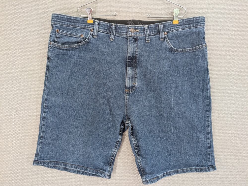 Wrangler Blue Jean Shorts Size 44 Denim Stretch -0726E64